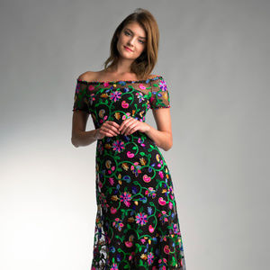 Floral Dress By BASIX BLACK LABEL  (NEW )